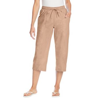 Woman Within Plus Size Boardwalk Capri