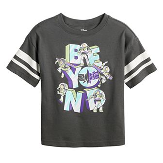 Disney's Buzz Lightyear Baby & Toddler Boy Short Sleeve Relaxed Varsity Tee by Jumping Beans®