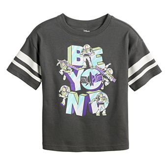 Disney's Buzz Lightyear Baby & Toddler Boy Short Sleeve Relaxed Varsity Tee by Jumping Beans®