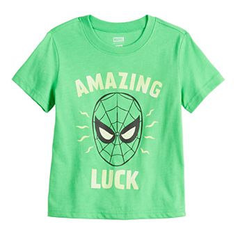 Baby & Toddler Boy Jumping Beans® Marvel Spider-Man "Amazing Luck" Graphic Tee