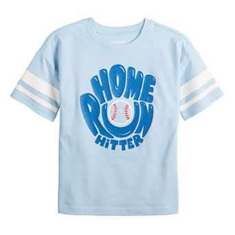 Boys 4-12 Jumping Beans® Short Sleeve Relaxed Varsity Graphic Tee