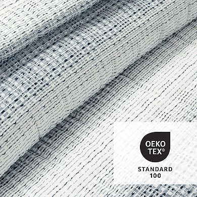 Lush Decor Yarn Dyed Textured Stripe Waffle Quilt Set