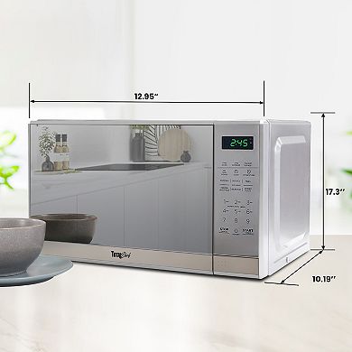 Total Chef 700-Watt Countertop Microwave Oven