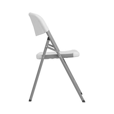 Techni Home 4-pc. Granite White Folding Chairs Set