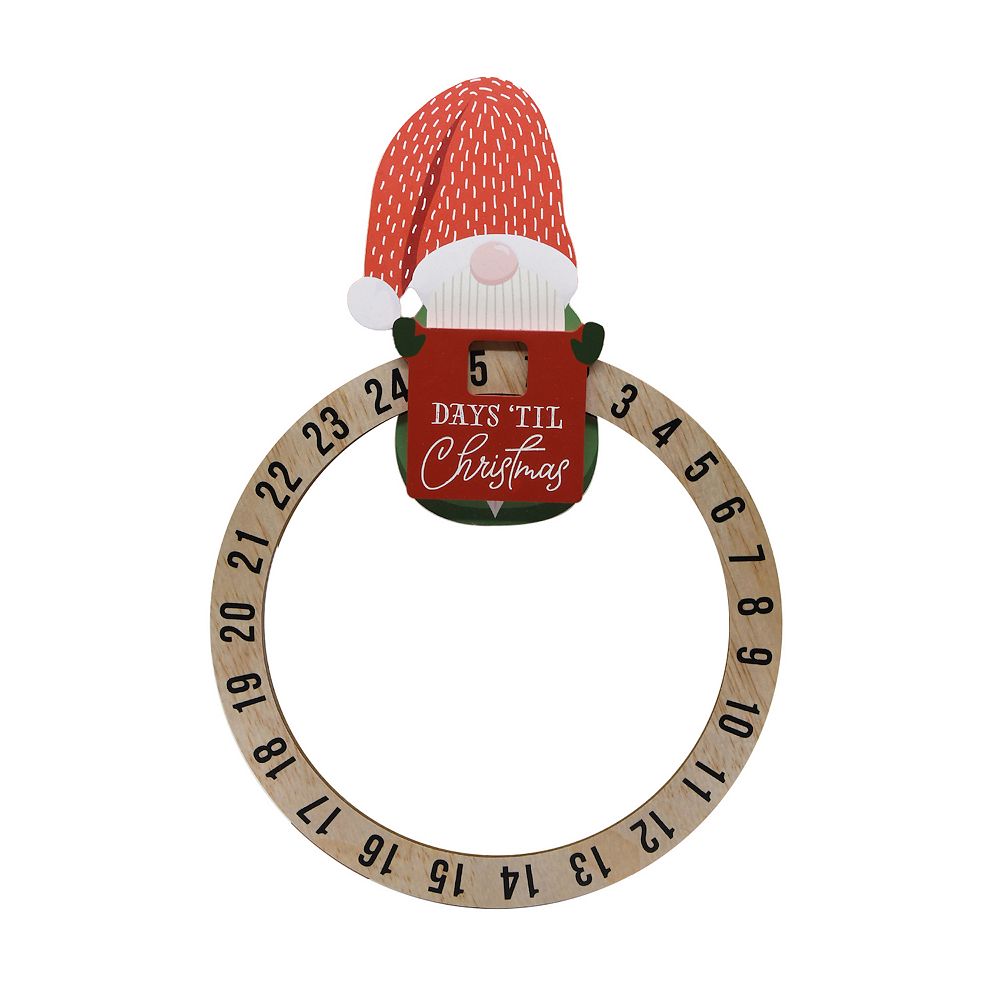 Gnome Christmas Countdown Calendar