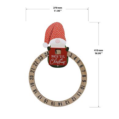 Gnome Christmas Countdown Calendar