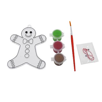8-pc. Paint Your Own Suncatcher Gingerbread Man Set