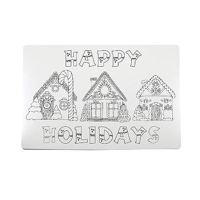 8-pc. Create Your Own Holiday Placemat Set