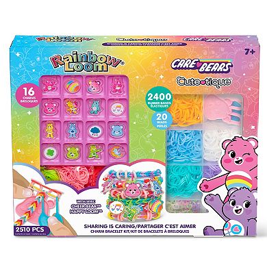 Rainbow Loom Care Bears Cutetique DIY Rubber Band Bracelet Kit