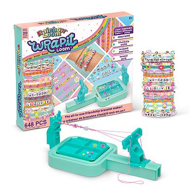 Rainbow Loom Wrapit Loom Bracelet Maker DIY Friendship String Bracelet Kit
