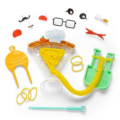 Rainbow Loom Loomies Food Figurines 2-Pack DIY Rubber Band Kit Bundle