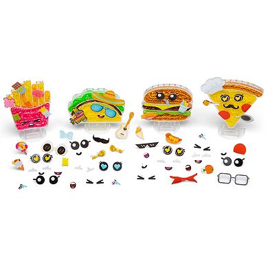 Rainbow Loom Loomies Food Figurines 2-Pack DIY Rubber Band Kit Bundle