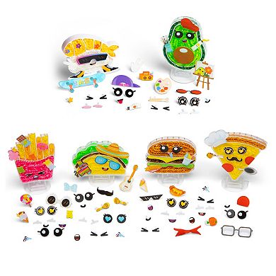 Rainbow Loom Loomies Food Figurines 2-Pack DIY Rubber Band Kit Bundle