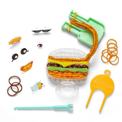 Rainbow Loom Loomies Food Figurines 2-Pack DIY Rubber Band Kit Bundle