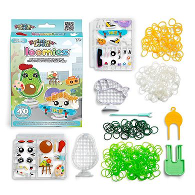 Rainbow Loom Loomies Food Figurines 2-Pack DIY Rubber Band Kit Bundle