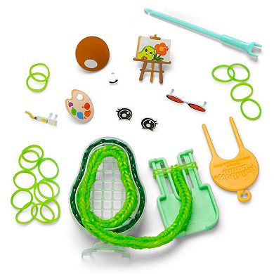 Rainbow Loom Loomies Food Figurines 2-Pack DIY Rubber Band Kit Bundle