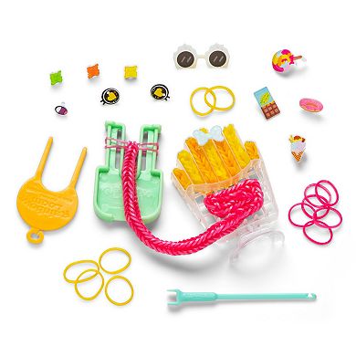 Rainbow Loom Loomies Food Figurines 2-Pack DIY Rubber Band Kit Bundle