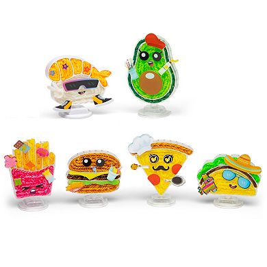 Rainbow Loom Loomies Food Figurines 2-Pack DIY Rubber Band Kit Bundle