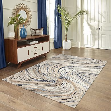 Liora Manne Savoy Big Wave Indoor Area Rug
