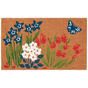 Liora Manne Natura Fresh Flowers Outdoor Mat