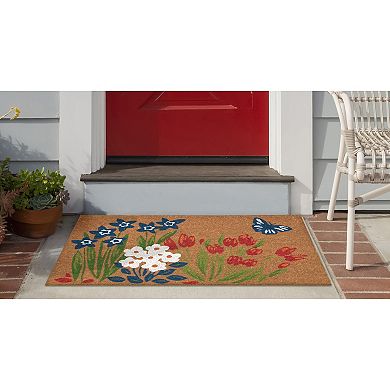 Liora Manne Natura Fresh Flowers Outdoor Mat