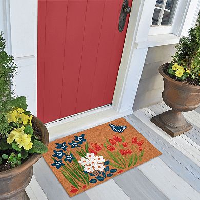 Liora Manne Natura Fresh Flowers Outdoor Mat
