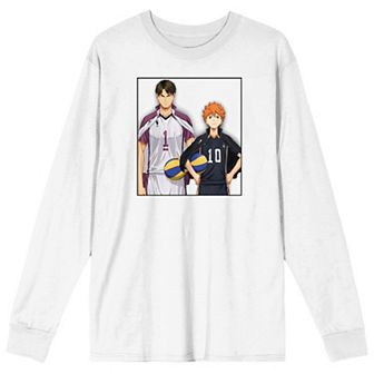 Men's Haikyu!! Hinata & Wakatoshi Graphic Tee