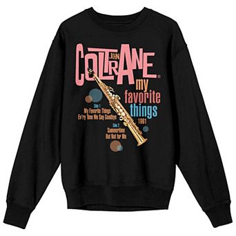 Men's John Coltrane My Favorite Graphic Sweatshirt