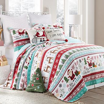 Levtex Home Ho Ho Holidays Quilt Set