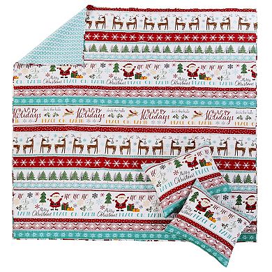 Levtex Home Ho Ho Holidays Quilt Set