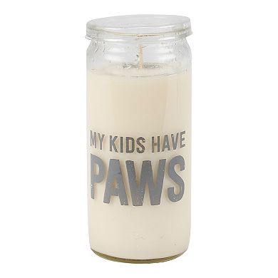 By Kathy Cat Mom Box Sign Candle Set