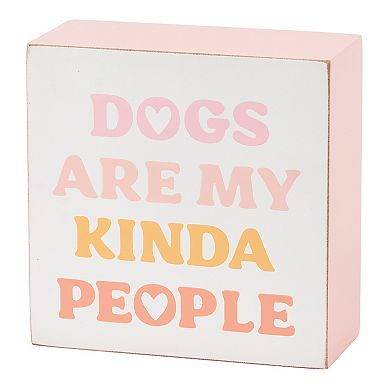 By Kathy Dog Box Sign Candle Set