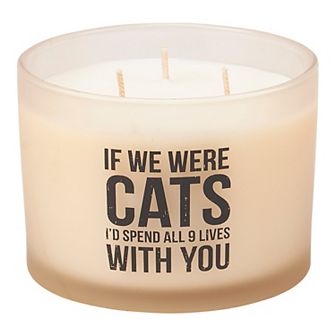 By Kathy 9 Lives French Vanilla Candle