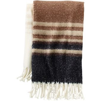 Lands' End Mohair Ombre Throw Blanket