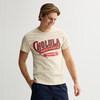 Men's Cholula Hot Sauce Original Crewneck Graphic Tee