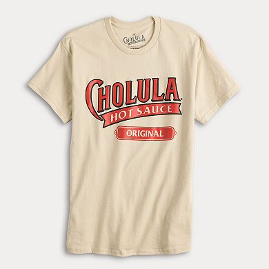 Men's Cholula Hot Sauce Original Crewneck Graphic Tee