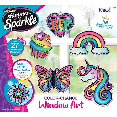 Cra-Z-Art Shimmer 'N Sparkle: Color-Change Window Art Set
