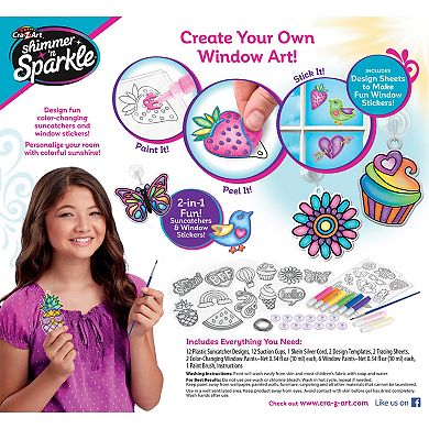 Cra-Z-Art Shimmer 'N Sparkle: Color-Change Window Art Set
