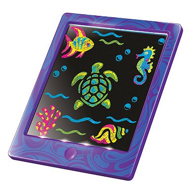 Cra-Z-Art Super Light-Up Design Board 10-Piece Kids Art Kit
