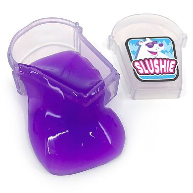 Cra-Z-Art Cra-Z-Slimy: Mini Mania Slimy Food Grocery Set #1 - 10 Non-Toxic Scented Multicolor Toy Slimes