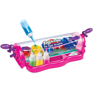 Cra-Z-Art Shimmer 'N Sparkle: Twist & Color Tie Dye Studio DIY Kit