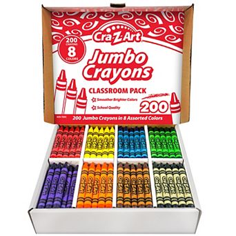 Cra-Z-Art Classroom Pack: Jumbo Crayons - 200 pc