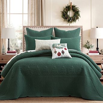Levtex Home O Christmas Tree Bedspread Set