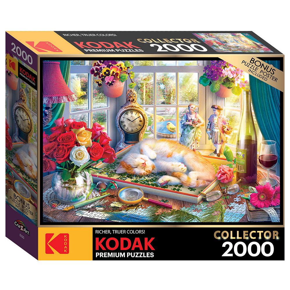 Cra-Z-Art RoseArt Kodak Collector Puzzle Time 2000 Piece Puzzle