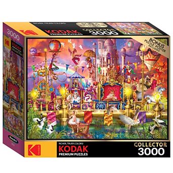Cra-Z-Art RoseArt Kodak Premium Magic Circus Parade 3000 pc Puzzle