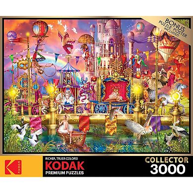 Cra-Z-Art RoseArt Kodak Premium Magic Circus Parade 3000 Piece Puzzle