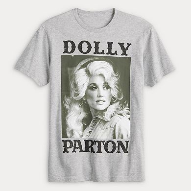 Men's Dolly Parton Guts Grits and Lipstick Graphic Tee