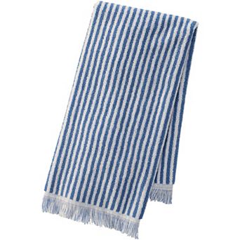 Lands' End Yarn Dyed Stripe Hand Towel