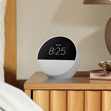 Amazon Echo Spot Smart Alarm Clock (2024 release)