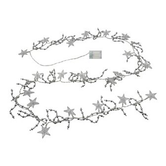LumaBase Battery Operated String Lights with Lighted Stars